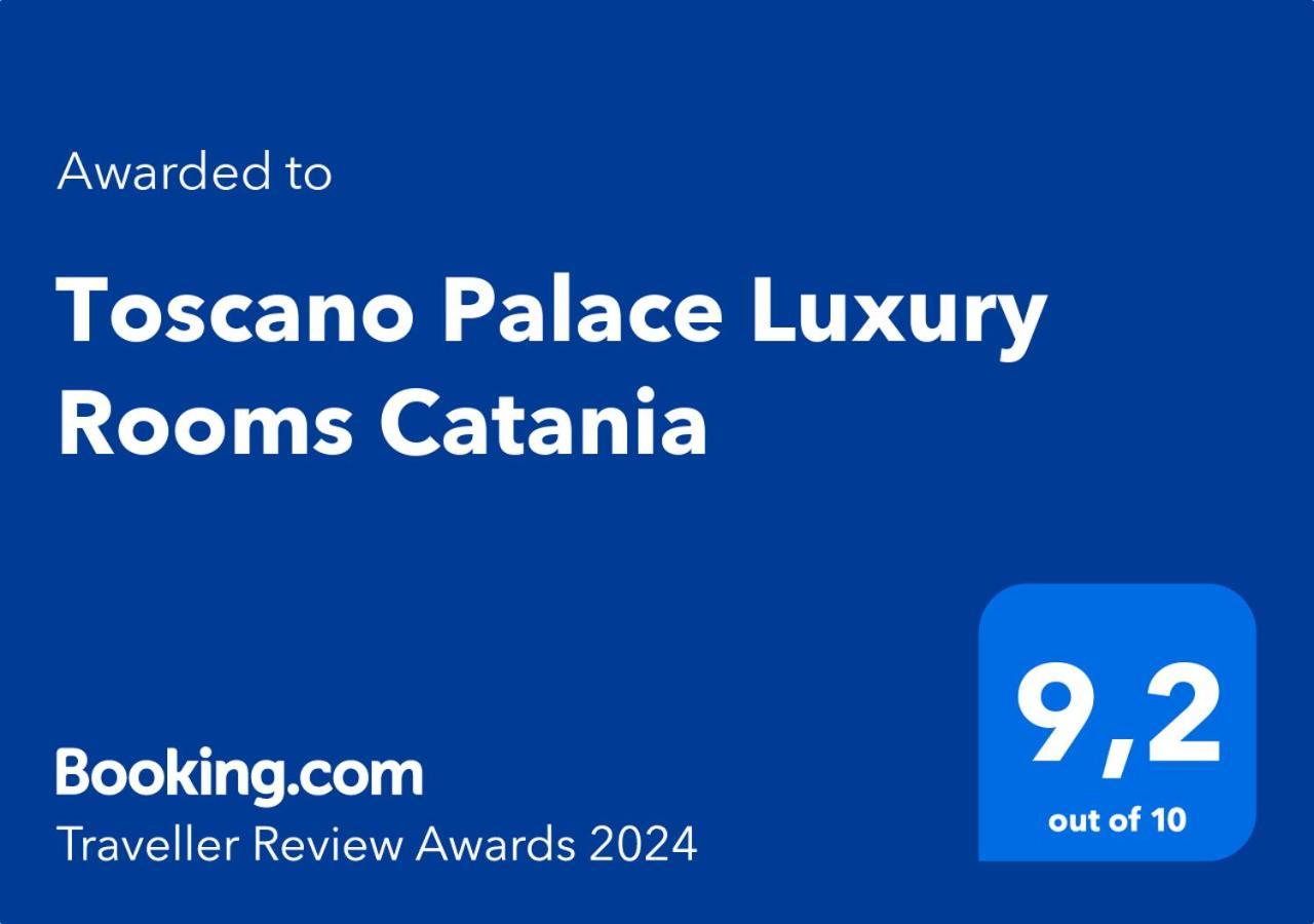 Toscano Palace Luxury Rooms カターニア エクステリア 写真
