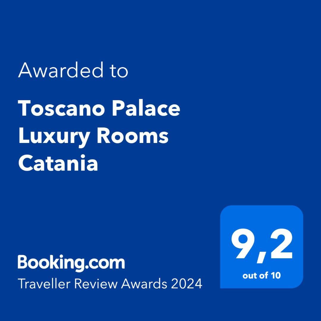 Toscano Palace Luxury Rooms カターニア エクステリア 写真